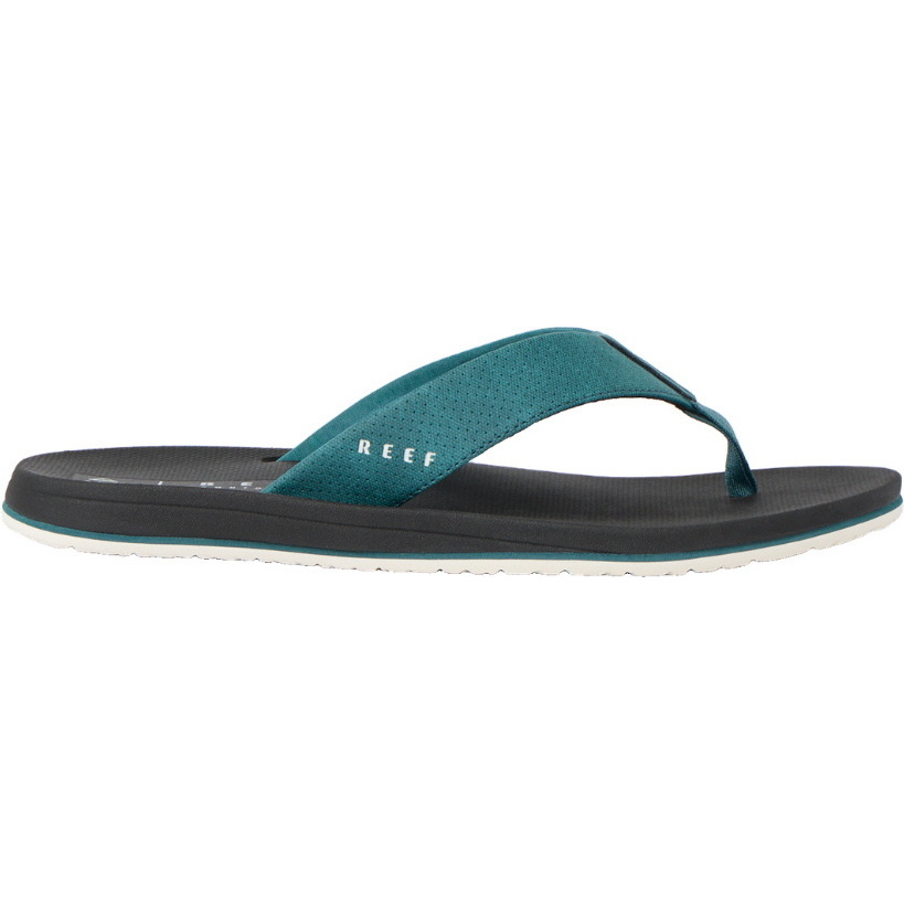 2026 Reef Mens The Nox Flip Flops CJ9281 - Mediterranean / Black
